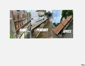 Photo de galerie - Changement de palissade 