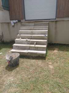 Photo de galerie - Escalier en granit 