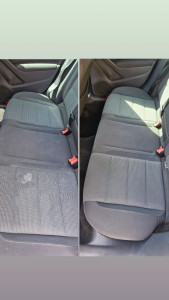 Photo de galerie - ́Nettoyage de la banquette d'un véhicule 