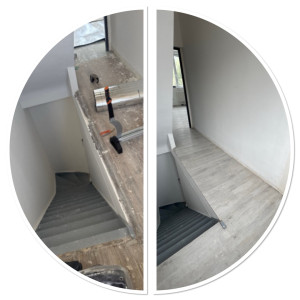 Photo de galerie - Pose de parquet 