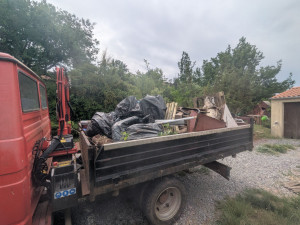 Photo de galerie - évacuation de déchets 