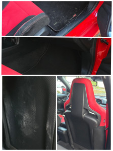 Photo de galerie - Nettoyage intérieur honda civic fk8 type R