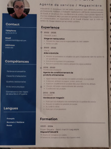 Photo de galerie - J'ai également de l'expérience en cuisine.