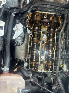 Photo de galerie - Remplacement joint+cache culbuteur 