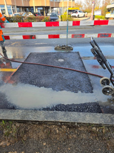 Photo de galerie - Mise en œuvre enrobée 