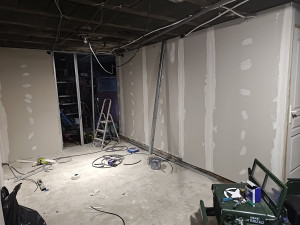 Photo de galerie - Travaux de plâtrerie