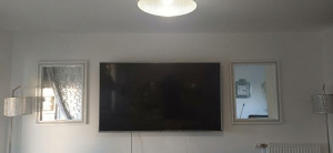 Photo de galerie - FIXATION TV MURALE ⚒️ 75P