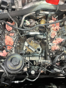 Photo de galerie - Remplacement joint refroidisseur huile v6 TDI 