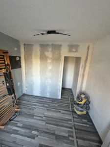 Photo de galerie - Raillage,placo, enduit, peinture,électricité 