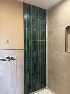 Photo de galerie - Pose de carrelage 