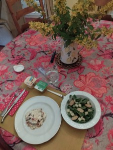 Photo de galerie - Toujours une belle table pour mes aînés 