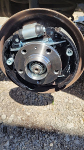 Photo de galerie - Remplacement freinage arrière 