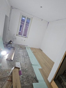 Photo de galerie - Pose de parquet - Revêtement de sol