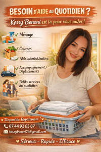 Photo de galerie - Je suis là pour tout vos besoins du quotidien. ☺️