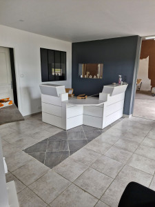 Photo de galerie - Création d’une pièce à vivre 
