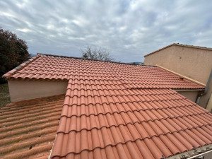Photo de galerie - Réflexion total de la toiture en tuiles mécanique 