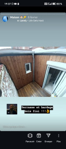 Photo de galerie - Terrasse et bardage bois fini 