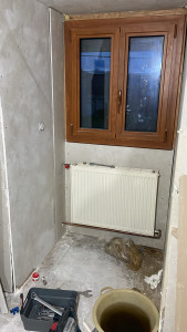 Photo de galerie - Changement de radiateur à eau en cuivre