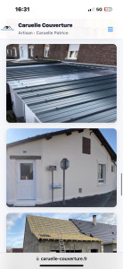 Photo de galerie - Changement de tôle bac acier et ravalement de façade 