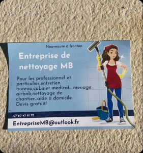 Photo de galerie - Nettoyage et bio nettoyage pour pro et particulier 