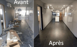 Photo de galerie - Remise en état après travaux