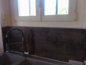 Photo de galerie - Réalisation crédence cuisine 