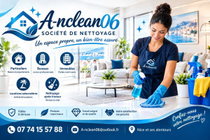 Photo de galerie - A-nclean06 a votre ecoute
