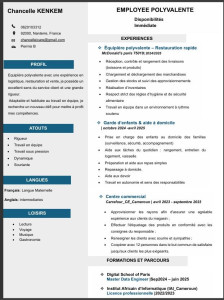 Photo de galerie - Cette photo illustre mes compétences et mes expériences en tant que polyvalente 