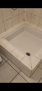 Photo de galerie - Bac de douche après 