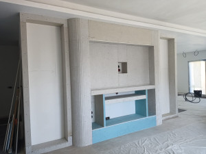 Photo de galerie - Meuble tv placo