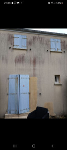 Photo de galerie - Nettoyage façade avant après