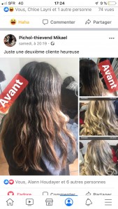 Photo de galerie - Ombrer brushing boucle 