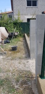 Photo de galerie - La préparation avant pose de grillage