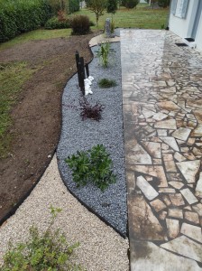 Photo réalisation - Paysagiste - Aménagement du jardin - Tiago (TEIXEIRA DA COSTA TIAGO) - Saint-Ay : Travaux paysagers