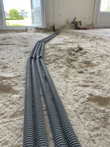 Photo de galerie - Passage de gaine électrique