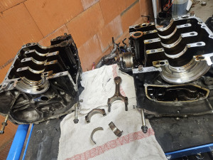 Photo de galerie - Changement coussinet pour ce moteur subaru 