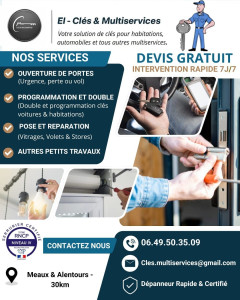 Photo de galerie - Liste de nos prestations