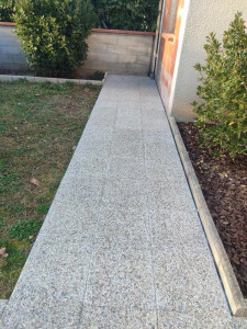 Photo de galerie - Pose de pavés