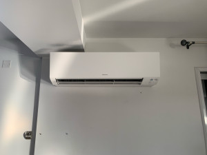 Photo de galerie - Installation d’une climatisation Daikin Perfera 5kw 