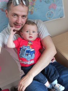 Photo de galerie - Mon fils et mon mari