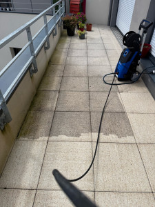 Photo de galerie - Nettoyage de terrasse