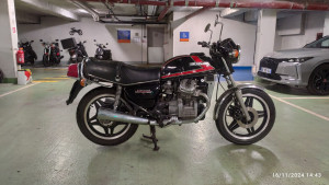 Photo de galerie - Honda CX 500 après restauration partielle