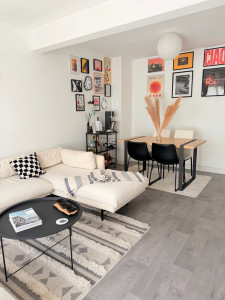 Photo de galerie - Salon nettoyé et rangé 