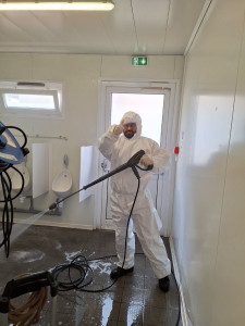 Photo de galerie - Prestations de nettoyage haute pression