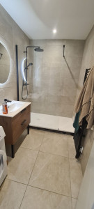 Photo de galerie - Réalisation d'une salle de bain 