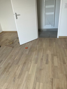 Photo de galerie - Pose de parquet - Revêtement de sol