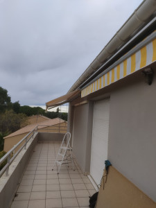 Photo de galerie - Ré entoilage store 