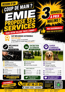 Photo de galerie - Je suis à votre service contacter moi avec mon numéro ou via l’application 