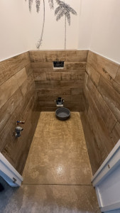 Photo de galerie - Imitation parquet wc