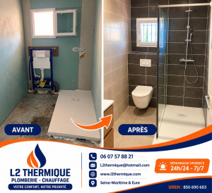 Photo de galerie - Rénovation salle de bain 